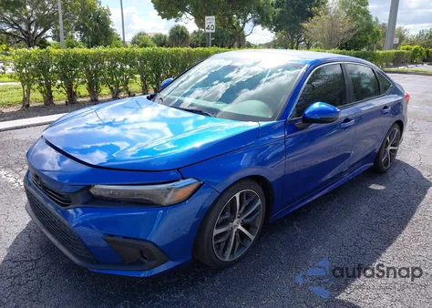 2022 Honda Civic Touring from USA, damaged, VIN 2HGFE1F99NH308375